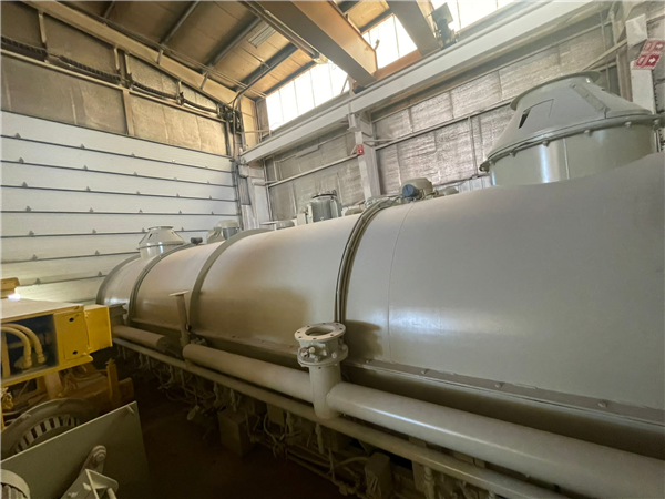 Lochhead Haggerty 0.9m X 9.1m Carbon Reactivation Kiln)